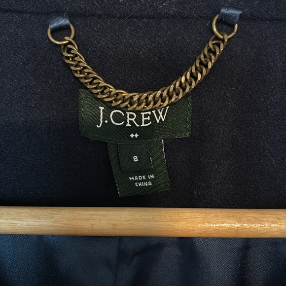 J Crew women’s navy pea coat size 8 - Picture 2 of 4
